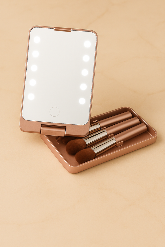 Miroir LED Compact – Éclat & Beauté Partout