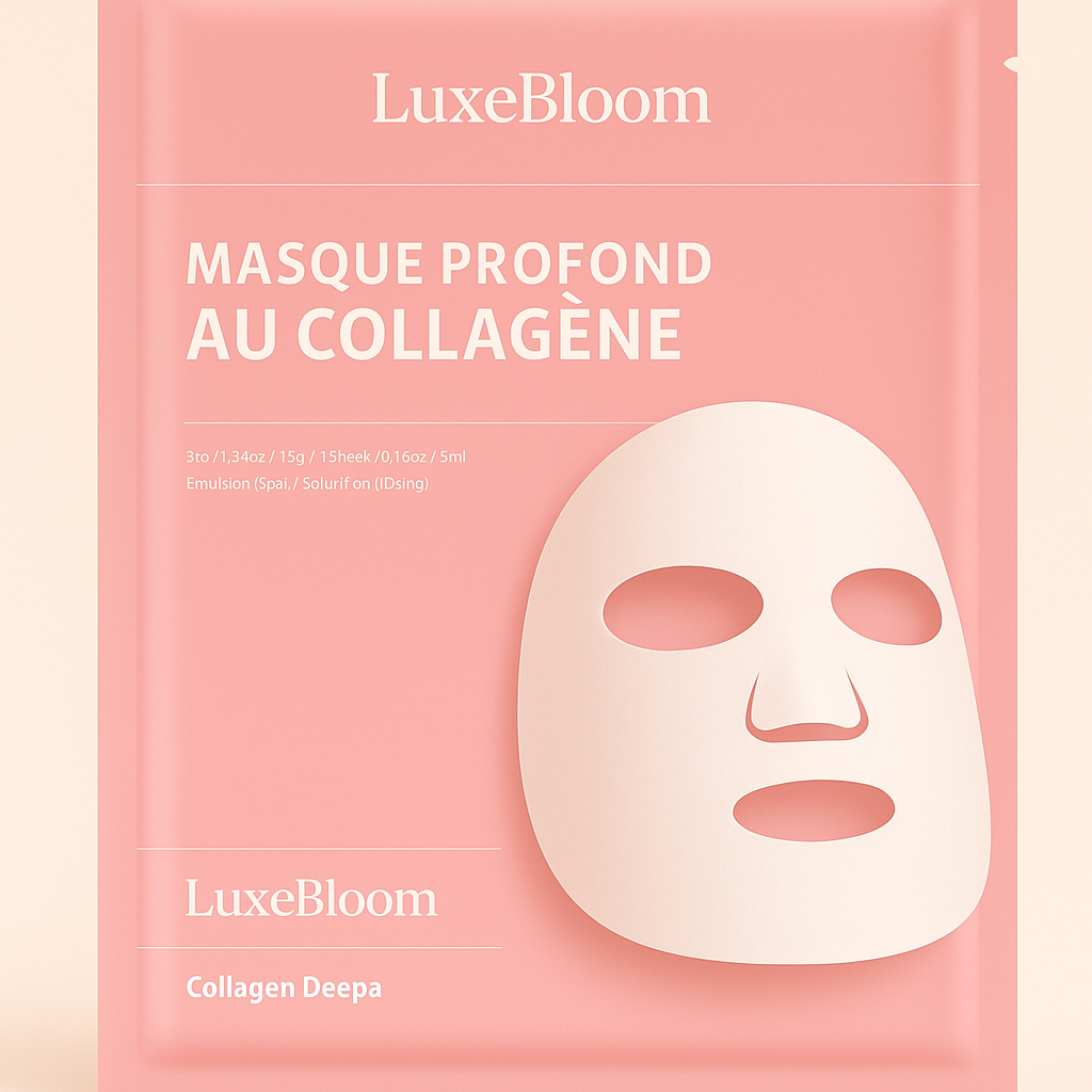 Masque Visage Bio-Collagène – Hydratation & Éclat