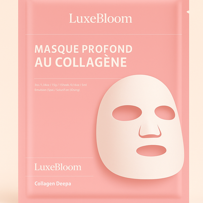 Masque Visage Bio-Collagène – Hydratation & Éclat