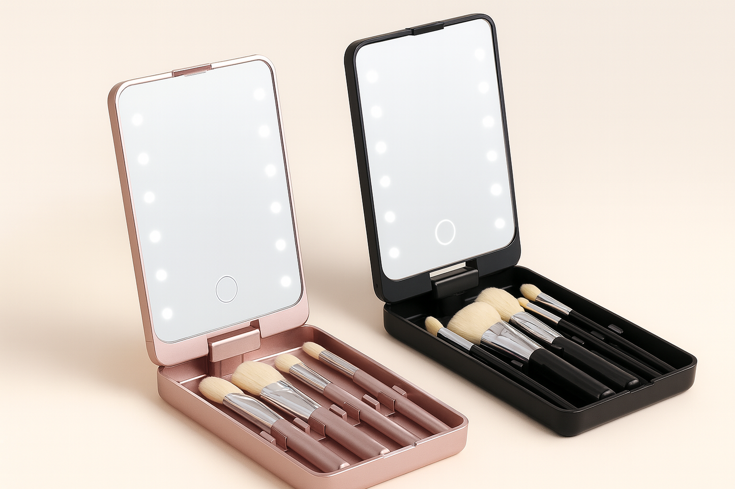 Miroir LED Compact – Éclat & Beauté Partout